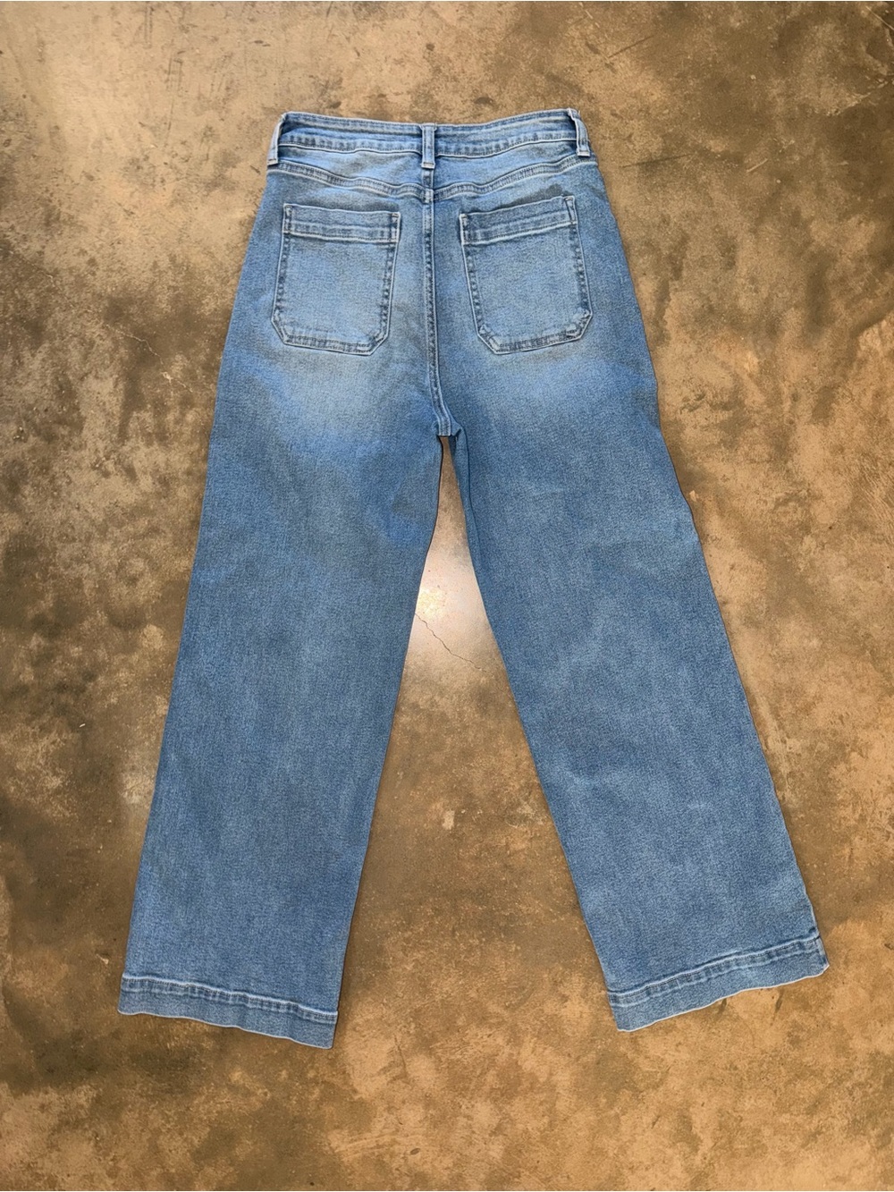 JBD Just Black Denim Eve High Rise Utility Wide Leg Jeans Size 28 - Picture 4 of 14